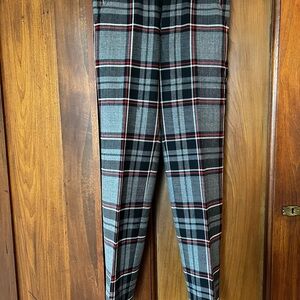 Brooks Brothers Boys’ Gray Plaid Pants